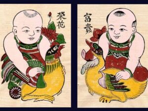 tranh đông hồ vinh hoa phú quý