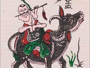 tranh đông hồ chăn trâu thổi sáo