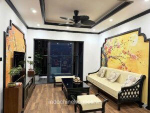 Hoàn thiện nội thất phong cách indochine tại Goldmark city