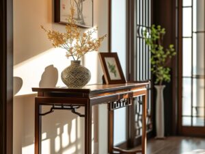 Bàn console phong cách Á Đông