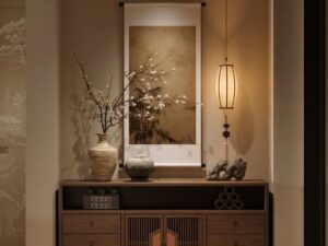 Tủ kệ phong cách Á Đông